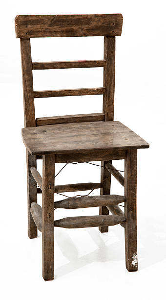 istock Old wooden chair 502752963