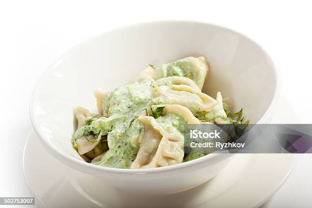 Dumplings Stock Photo - Download Image Now - Close-up, Cooked, Crockery