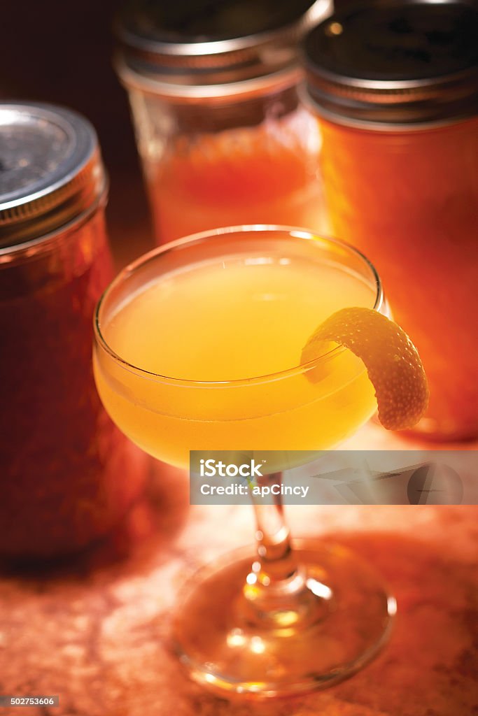 Mixed Drink Cocktail Fruit cocktail surrounded by flavored mixers. 2015 Stock Photo Mixed Drink Cocktail Fruit cocktail surrounded by flavored mixers. 2015 Stock Photo