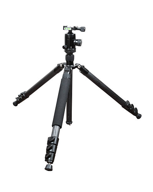 istock Photo tripod with ball head on white background 502757012