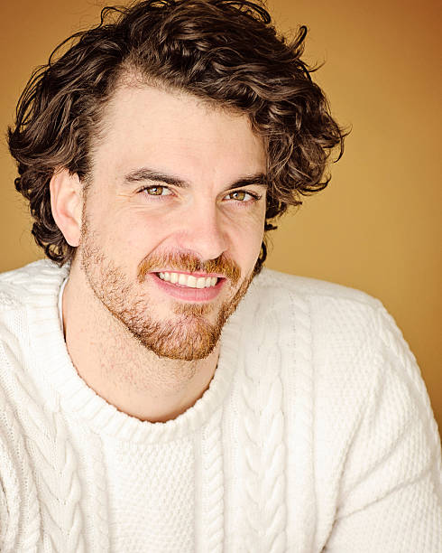 istock Headshot of a beautiful man 502757820