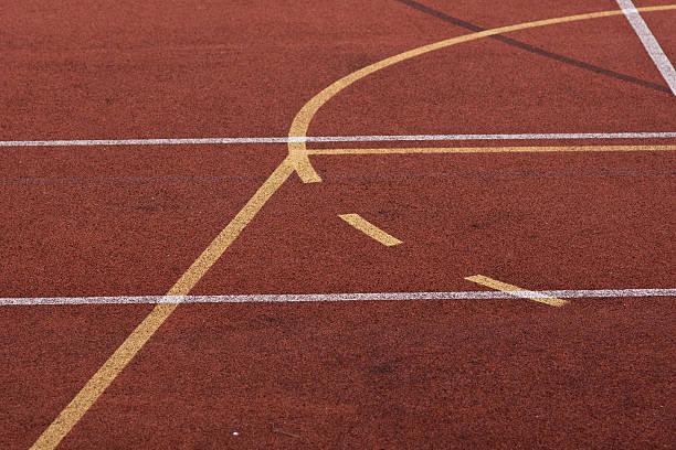 linhas de campo - court handball - fotografias e filmes do acervo