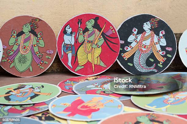 Tarjetas Dashavatara Obras De Arte Bishnupur India Foto de stock y más banco de imágenes de Artesanía