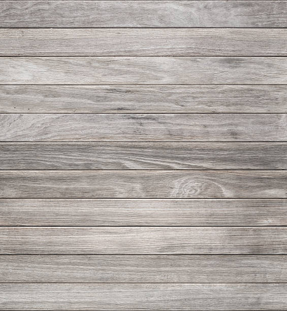 Grey Wooden Boards Seamless Tile stock photo