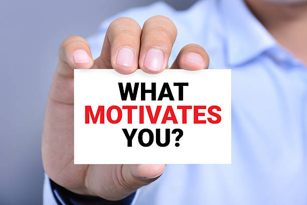 istock WHAT MOTIVATES YOU? message on the card 502764476