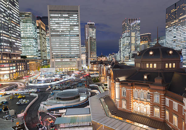 istock Tokyo station Twilight 502764710