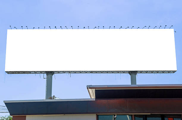 istock large blank billboard on overpass with city view background 502765520