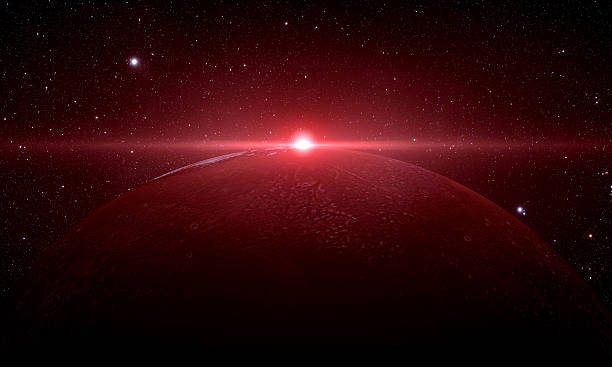 istock The Mars sunrise shot from space 502765608