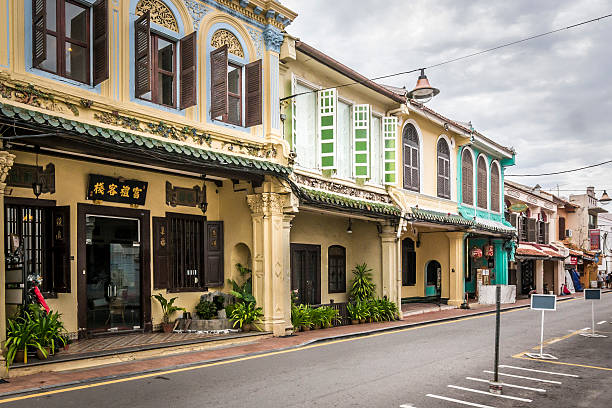 istock Old shophouses in Malacca 502776352
