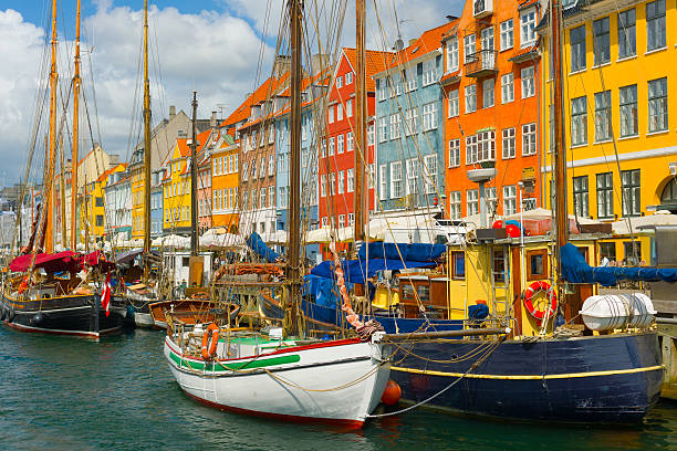 istock Old port in Copenhagen in summer 502777152