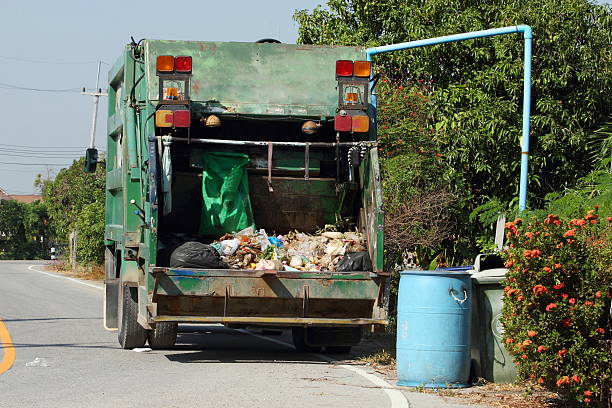 istock Garbage in the garbage truck 502778736
