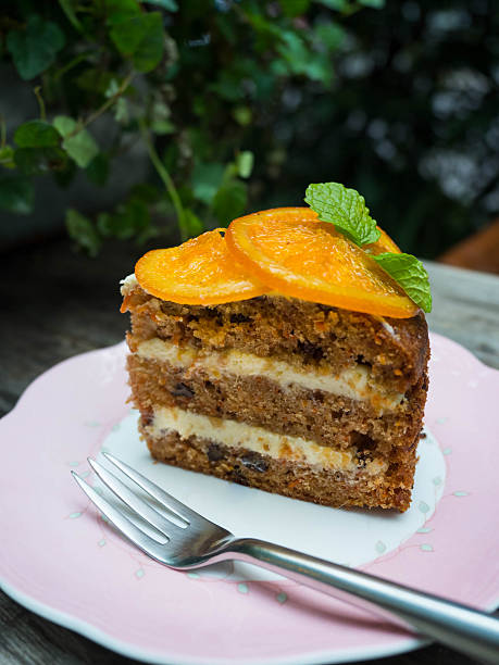 Carrot Cake stock photo