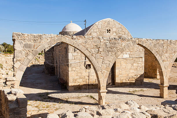 istock Church Panagia Katholiki, Kouklia village, Paphos District. Cyprus 502780498