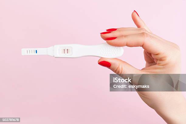 Pregnancy Test Stock Photo - Download Image Now - Pregnant, Forecasting, Ovulation