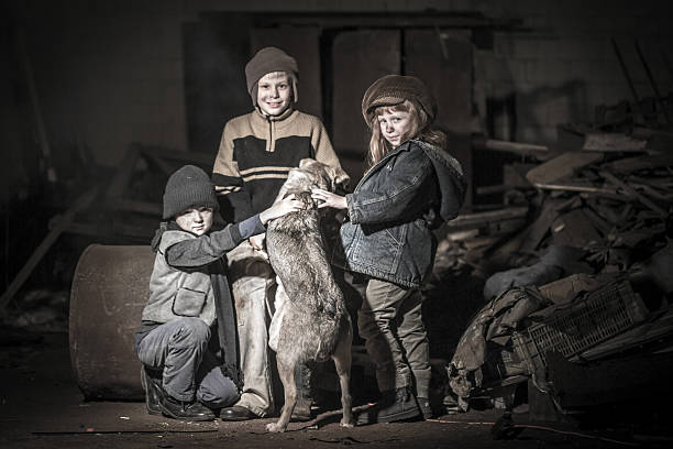 istock Homeless Children On Street 502783122