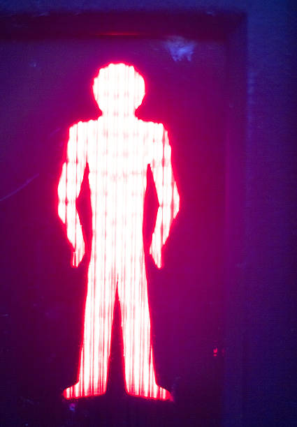 istock Red man traffic pedestrian stop sign light 502786104