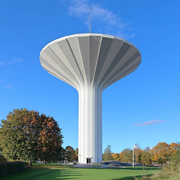 istock Water tower Svampen in Orebro, Sweden 502787047