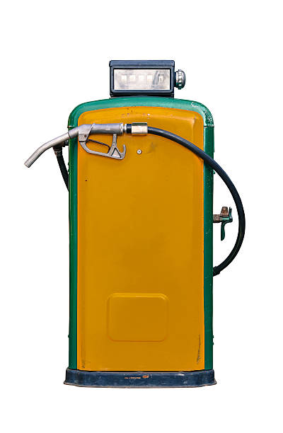 istock Old Retro Fuel Pump . Gasoline pump retro design 502787312
