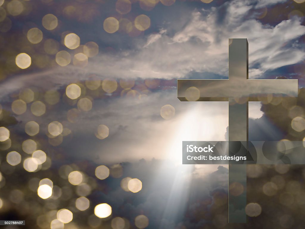 光のキリスト - 十字形のロイヤリティフリーストックフォト