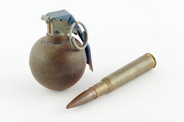istock Cartridge and grenade 502788943