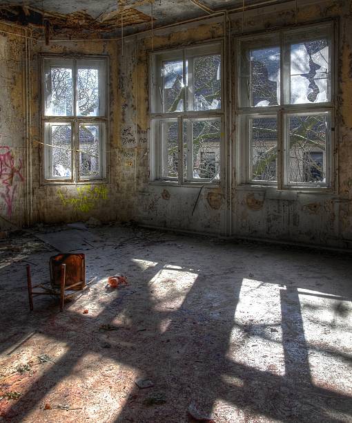 istock Old abandoned children's hospital 502790051
