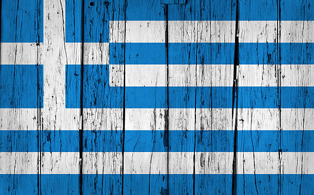 istock Greece Flag Grunge Background 502790191