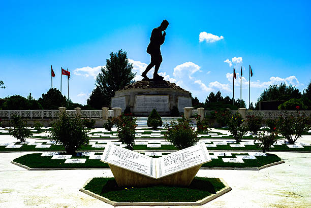 Supreme commander Mustafa Kemal Atatürk and his friends come to Kocatepe at 25th August 1922. They intiated \