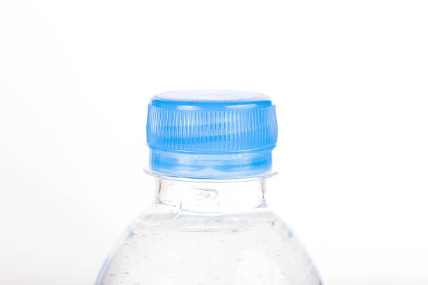 istock Close-up cap of plastic bottle on white background 502810040