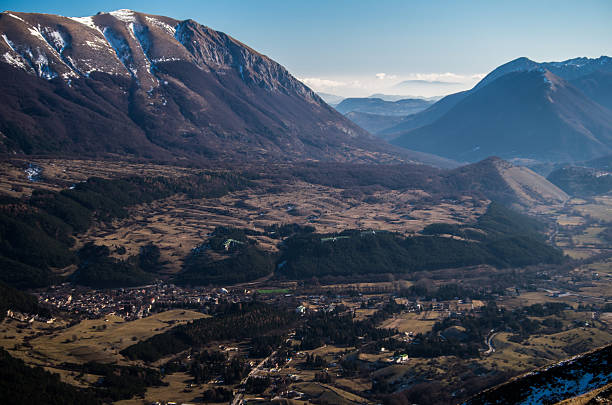 istock Pescasseroli aereal view 502811424