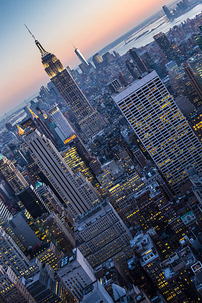 istock New York City Manhattan downtown skyline. 502812926