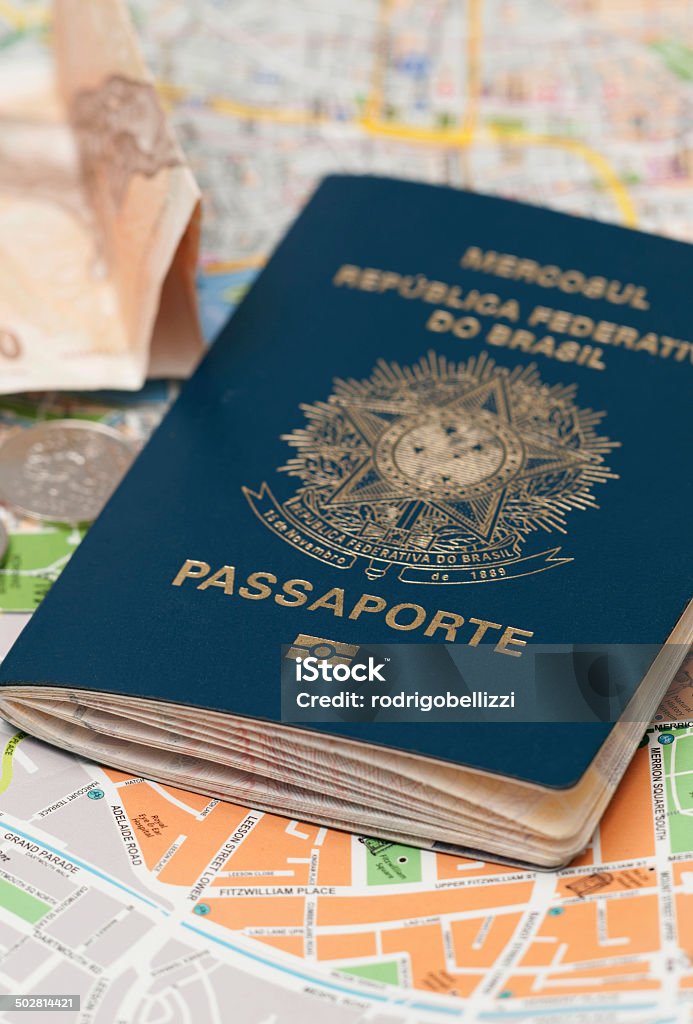 Brazilian Passport A passport is a government-issued document that certifies the identity and nationality of its holder for the purpose of international travel. Passport Stamp Stock Photo