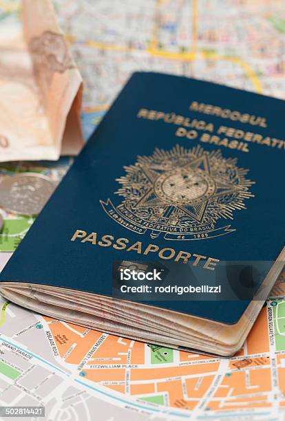 Brazilian Passport Stock Photo - Download Image Now - Passport Stamp, Emigration and Immigration, Brazil
