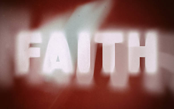 istock Faith word on vintage blurred background 502815281