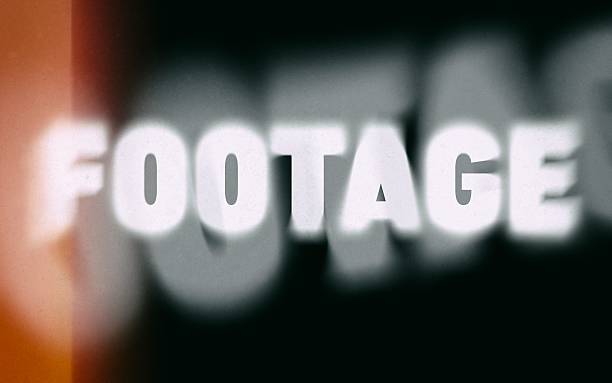 istock Footage word on vintage blurred background 502815283