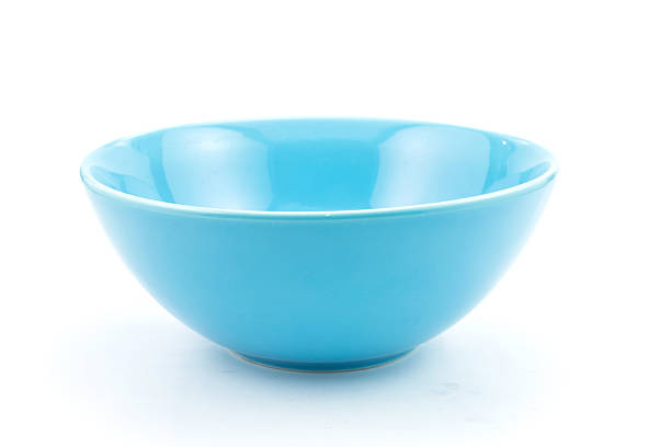 istock cyan bowl, isolated on white 502815969