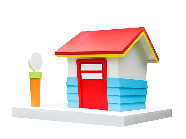 istock lovely house isolated on white 502818133