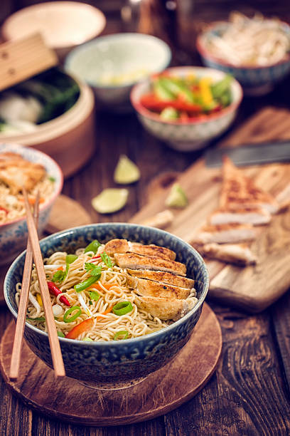 istock Chicken Noodles Stir Fry 502818943