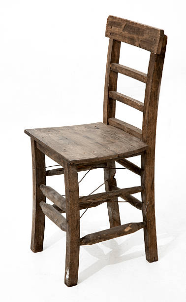 istock Old wooden chair 502819005