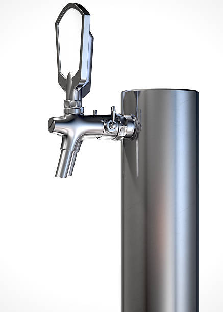 istock Beer Tap Dual Isolated 502819368