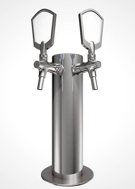 istock Beer Tap Dual Isolated 502820204