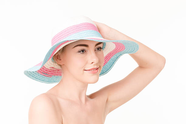 istock Beautiful woman in a hat 502820747