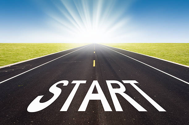 istock Sunny road, start business concept 502821059