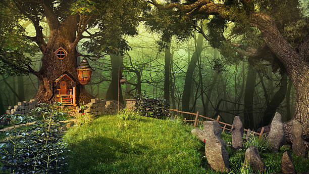istock House of the forest elf 502821530