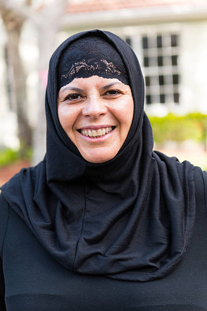 istock Laughing muslim woman 502821816