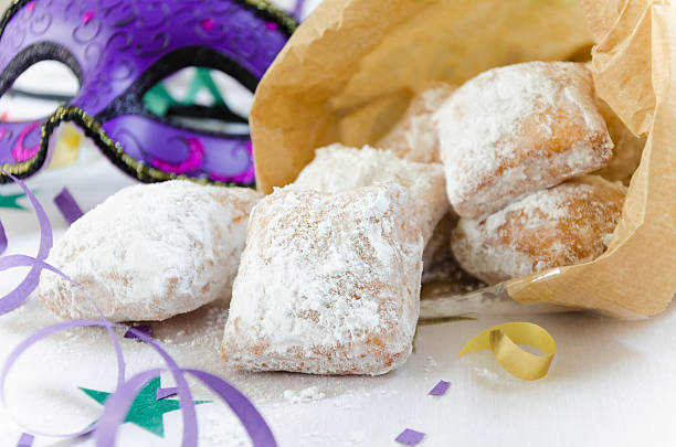 istock Traditional New Orleans beignets served for Mardi Gras 502839920