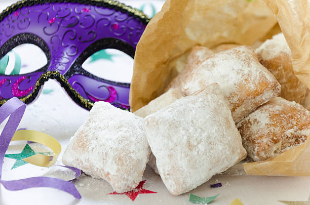 istock Traditional New Orleans beignets served for Mardi Gras 502839938