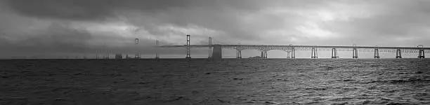 Photo of Chesapeake Bay Bridge In Fog