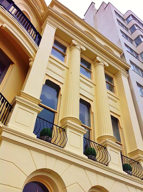 istock Low angle shot of listed Victorian building by Brighton Beaxh 502844624