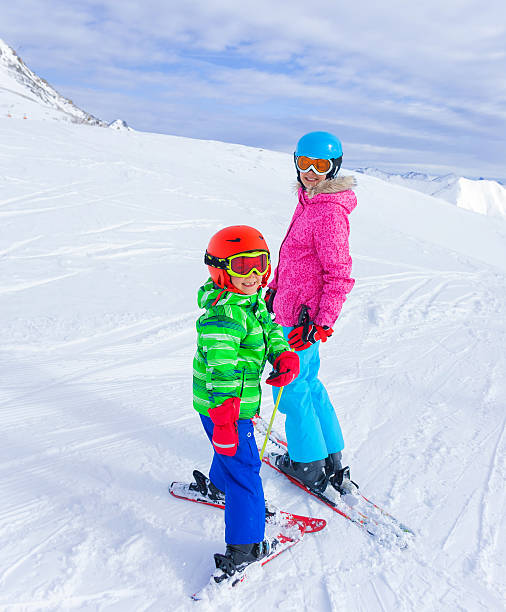 istock Kids at ski resort 502845460