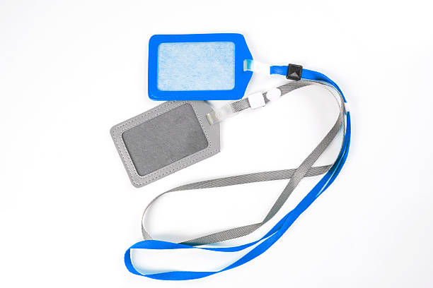 istock Leather luggage tags labels 502847958
